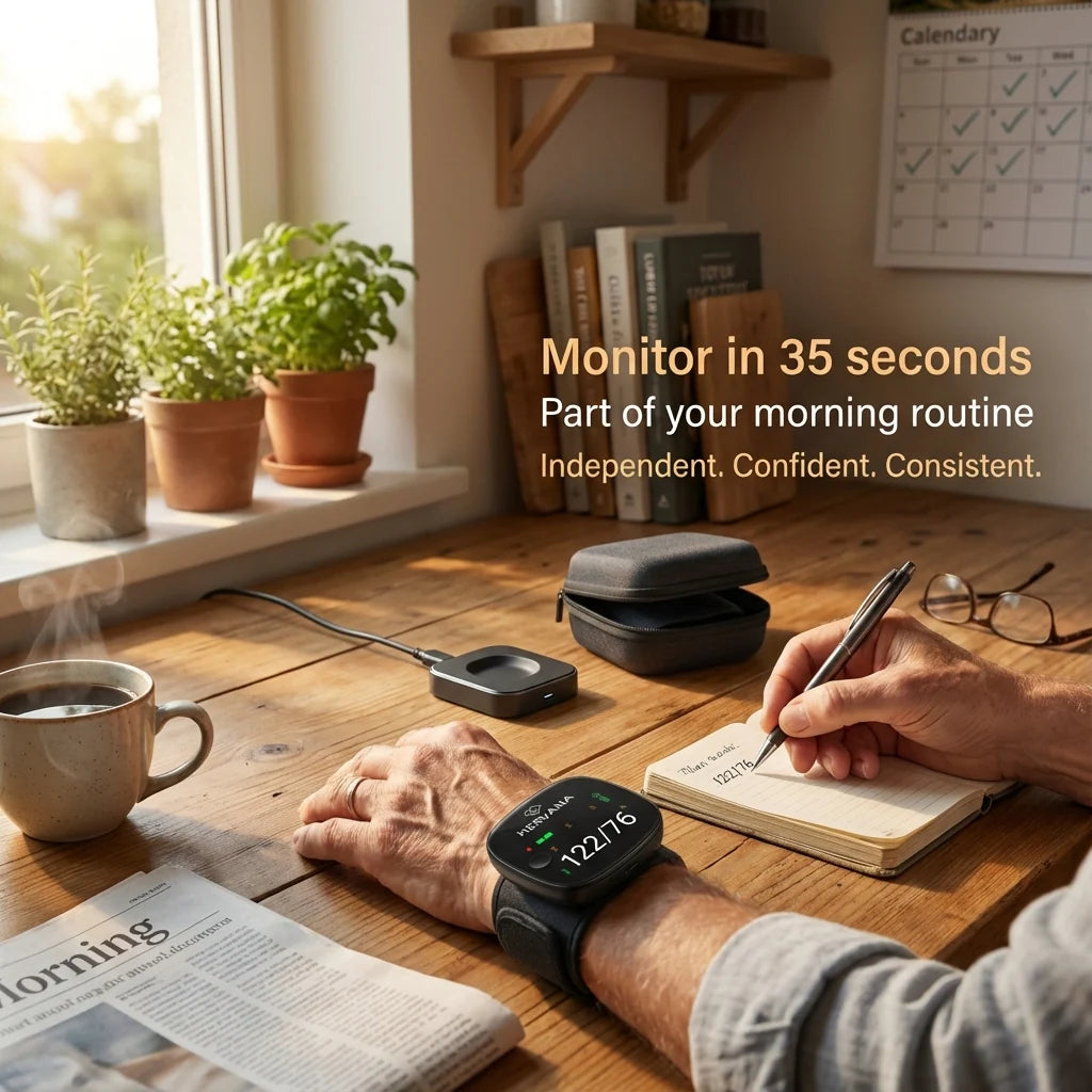 Vitalpuls Pro 2.0 mit App, Speicher & Arrhythmie-Erkennung